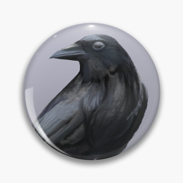 Aperçu de l'œuvre Corbeau noir créée et vendue par MossyMemory.