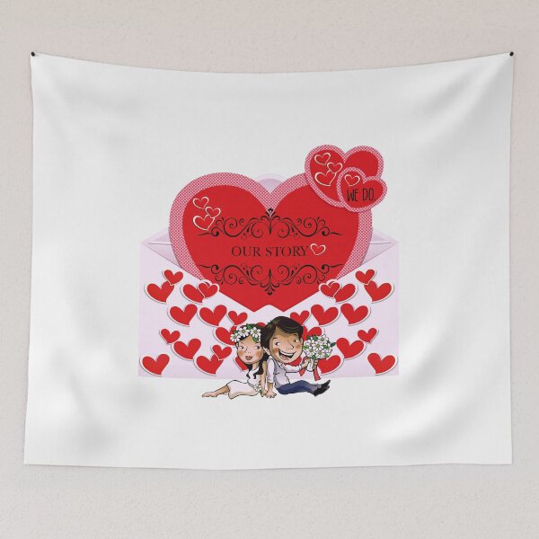 Item preview, Our Story (Red) designed and sold by PawsitiveMum.