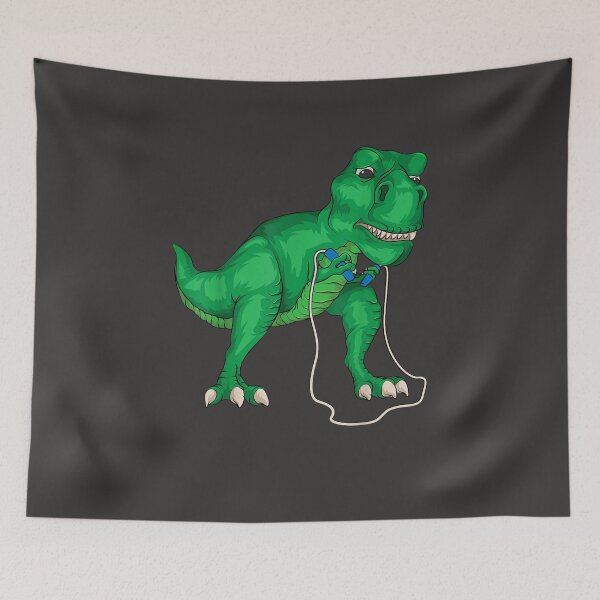 Item preview, Dinosaur hates jump rope, Cute love Dinosaur Funny designed and sold by EricGreen68.