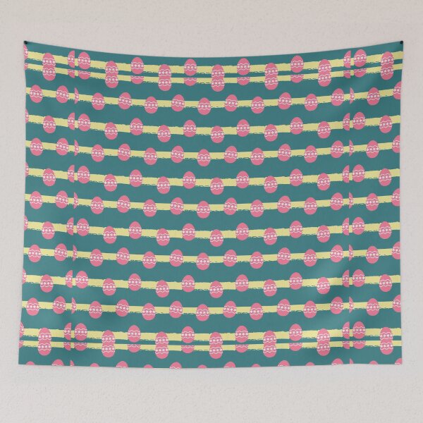 Item preview, Stripes Easter Egg Pattern designed and sold by ILLYL Creatives.