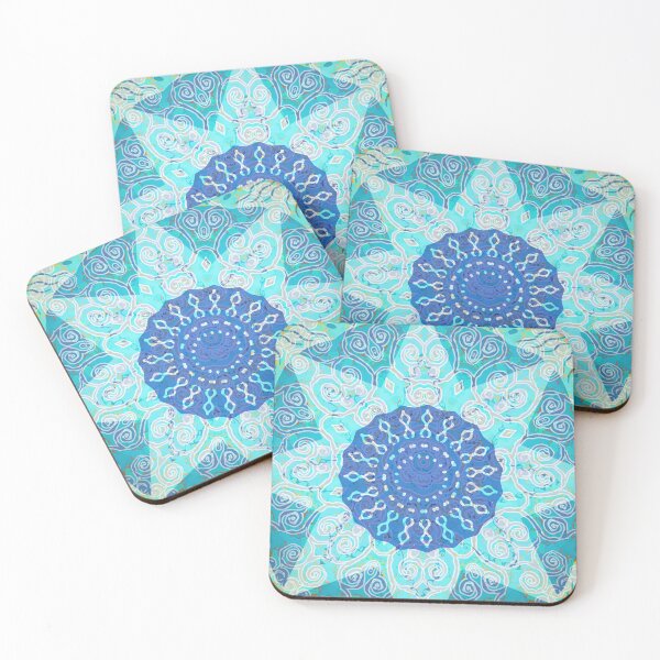 Item preview, Yemaya Aquatic Mandala by Clearwater designed and sold by ZENDYtechSTYLE.