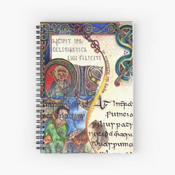 The Venerable Bede Spiral Notebook