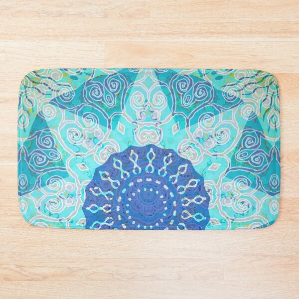 Item preview, Yemaya Aquatic Mandala by Clearwater designed and sold by ZENDYtechSTYLE.