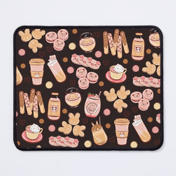 Item preview, Cute Cafe Treats on Chocolate designed and sold by Jack-and-Winnie.
