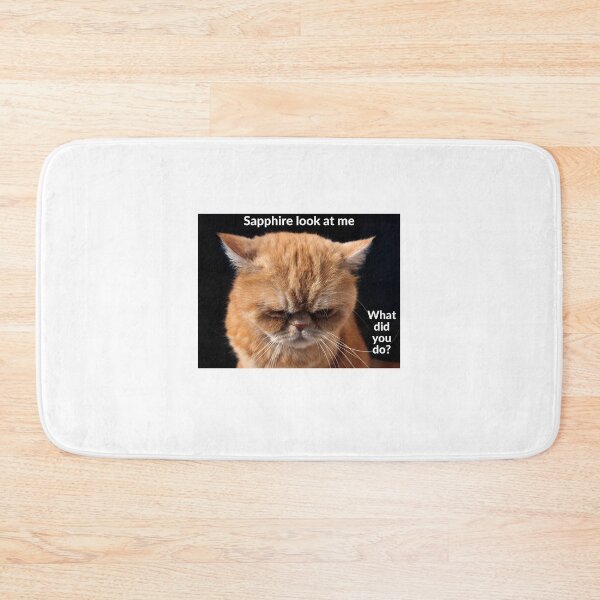 Item preview, Sapphire look at me, what did you do? designed and sold by RobbiesMusic.