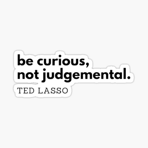 Women's Ted Lasso Be Curious Quote Stack T-shirt : Target