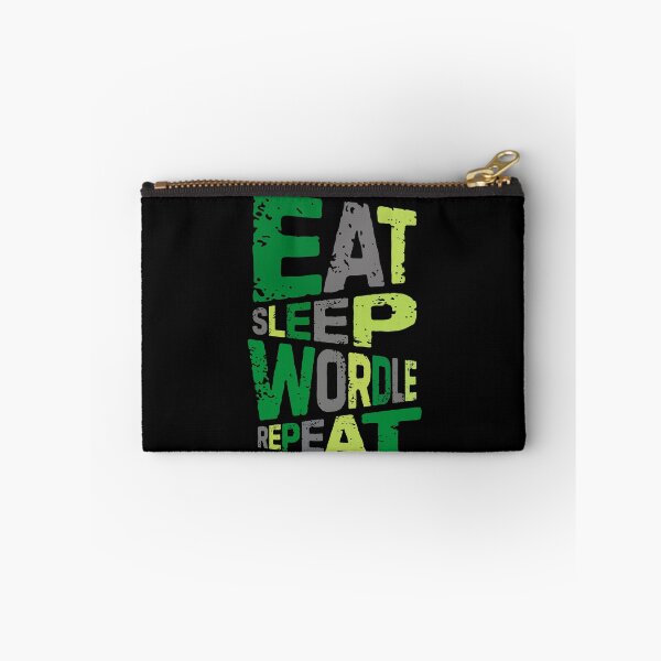 Item preview, eat sleep wordle repeat v3 designed and sold by Grafik0.