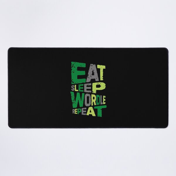 Item preview, eat sleep wordle repeat v3 designed and sold by Grafik0.