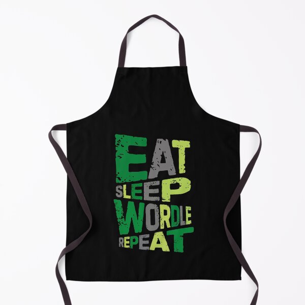 Item preview, eat sleep wordle repeat v3 designed and sold by Grafik0.