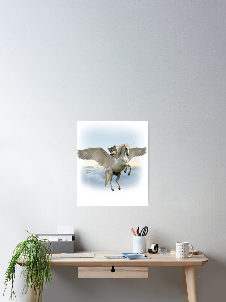 Thumbnail 2 of 3, Poster, Epic Kitten designed and sold by Balley.