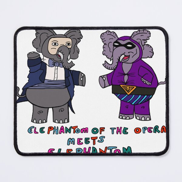 Item preview, Elephant of the opera Fitted V-Neck designed and sold by Osterhagen.