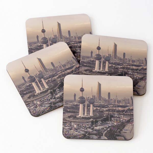 Item preview, Tree 3 Towers with backgrounds Kuwait City Building designed and sold by Pabalonshop.