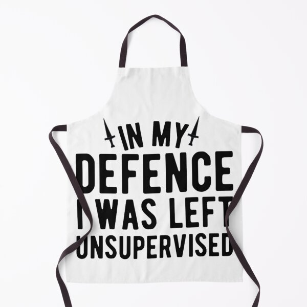 Item preview, In My Defence I Was Left Unsupervised | Funny Quotes And Sayings designed and sold by chetan786.