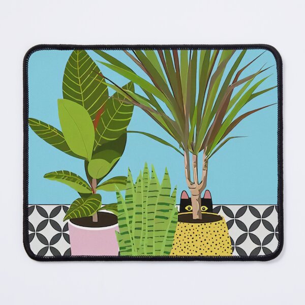 Item preview, Plants & Flowers with Cat Poster designed and sold by jaquinArt22.