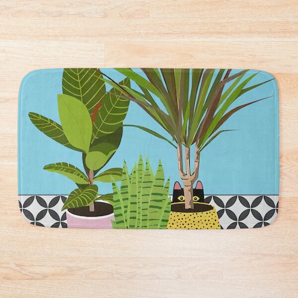 Item preview, Plants & Flowers with Cat Poster designed and sold by jaquinArt22.