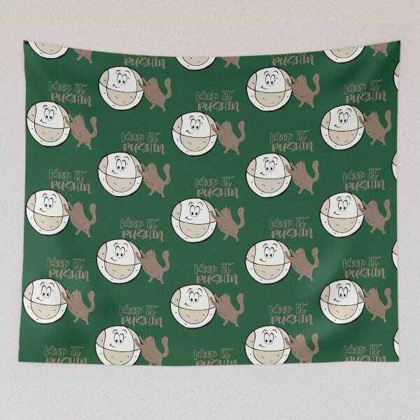 Item preview, keep it pushin cute cat animal Active    designed and sold by KayzekFashion.