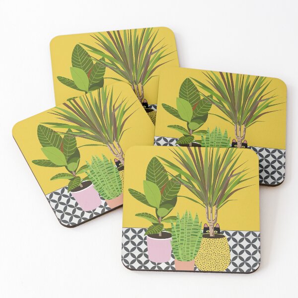 Item preview, Plants & Flowers with Cat Poster designed and sold by jaquinArt22.