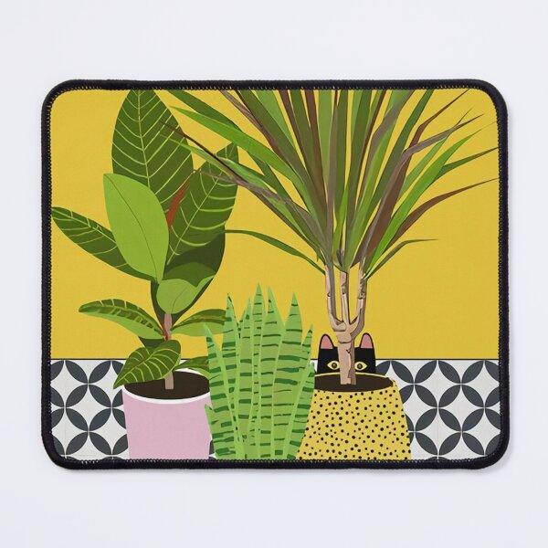Item preview, Plants & Flowers with Cat Poster designed and sold by jaquinArt22.