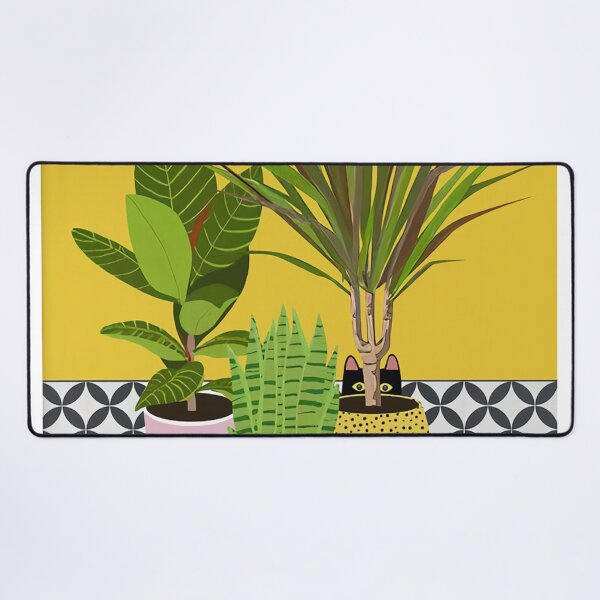 Item preview, Plants & Flowers with Cat Poster designed and sold by jaquinArt22.