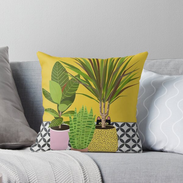 Item preview, Plants & Flowers with Cat Poster designed and sold by jaquinArt22.