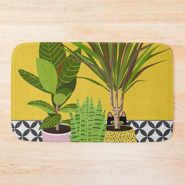 Item preview, Plants & Flowers with Cat Poster designed and sold by jaquinArt22.