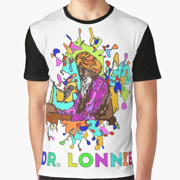 Dr. Lonnie (Dr. Lonnie Smith) - "Jazz Legends" Art Series by Hristo Vitchev Graphic T-Shirt