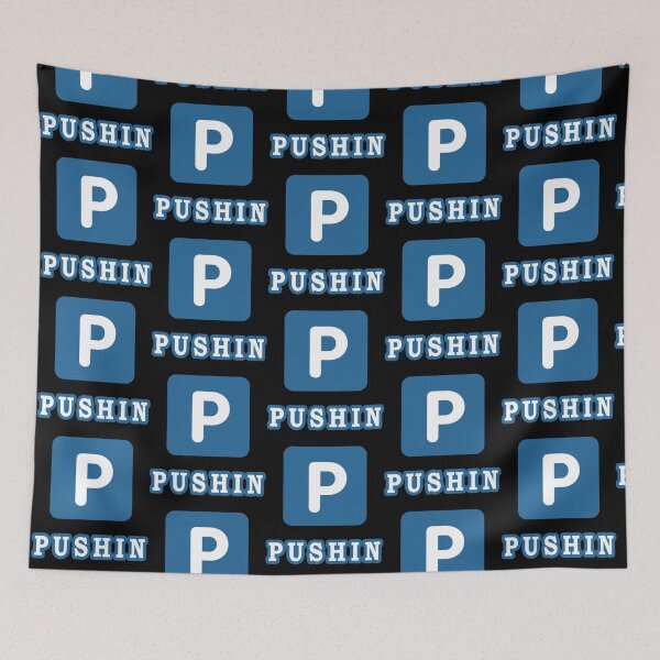 Item preview, P Emoji - Pushing P - Blue P     designed and sold by KayzekFashion.