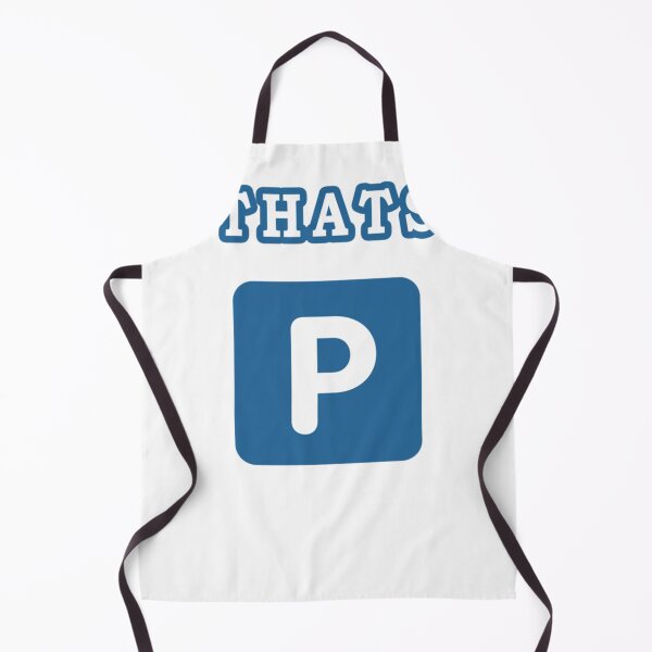 Item preview, P Emoji - Thats P - Blue P      designed and sold by KayzekFashion.