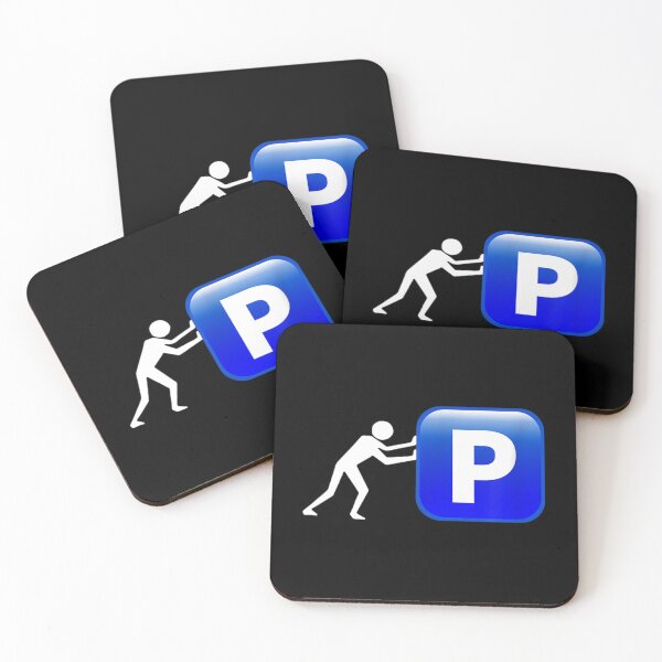 Item preview, Pushin P - bleu emoji p    designed and sold by KayzekFashion.