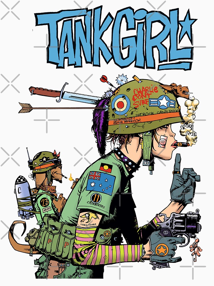 "Tank Girl Feminist" Tshirt for Sale by klockokrai Redbubble tank