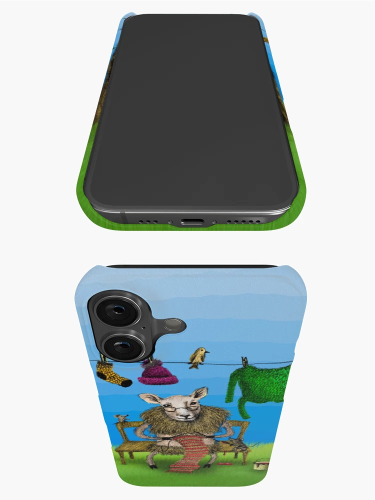 Thumbnail 3 of 4, iPhone Case, Sheep designed and sold by AnnaShell.