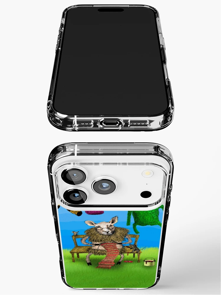 Thumbnail 3 of 5, iPhone Case, Sheep designed and sold by AnnaShell.
