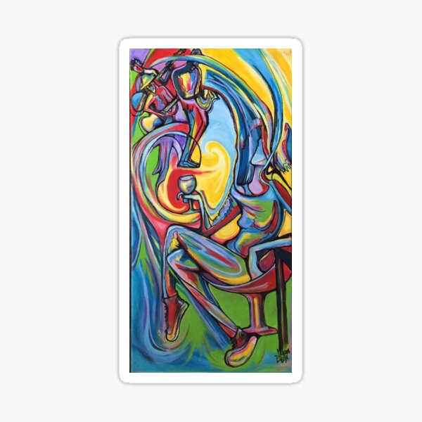 Slinky Wine Woman Sticker
