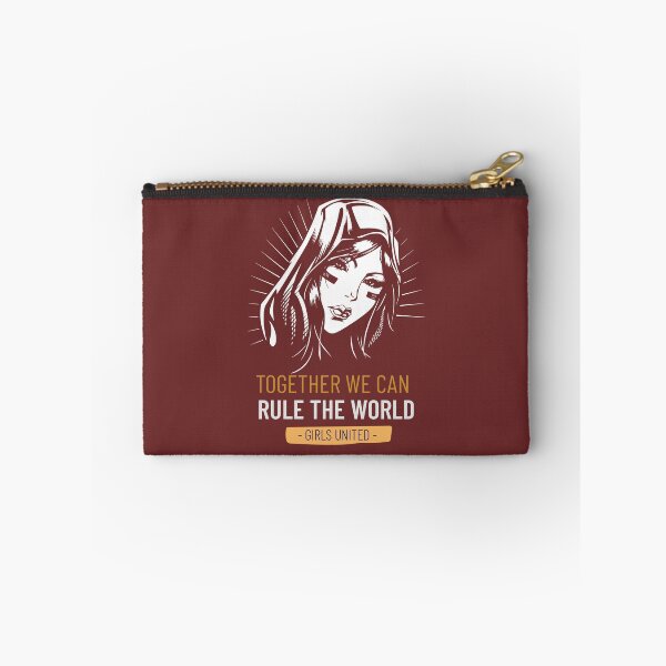 Item preview, GIRLS UNITED - TOGETHER WE CAN RULE THE WORLD designed and sold by PositiveTeez.