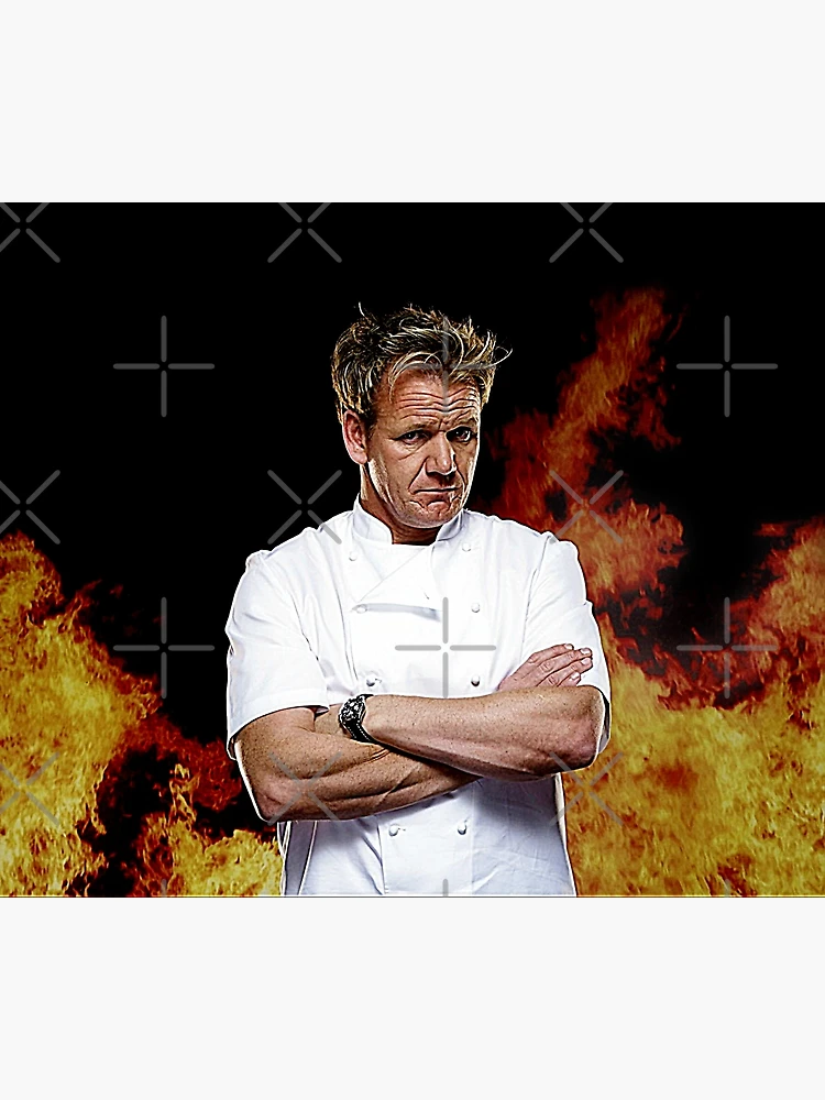 Gordon Ramsay funny kitchen meme  Art Board Print for Sale by  TheBritishShop