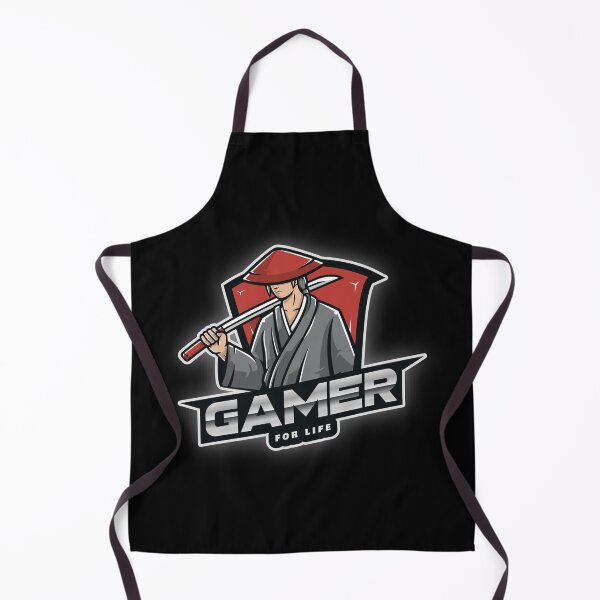 Item preview, Gamer for Life with Mysterious Samurai designed and sold by PRIVARSHU.