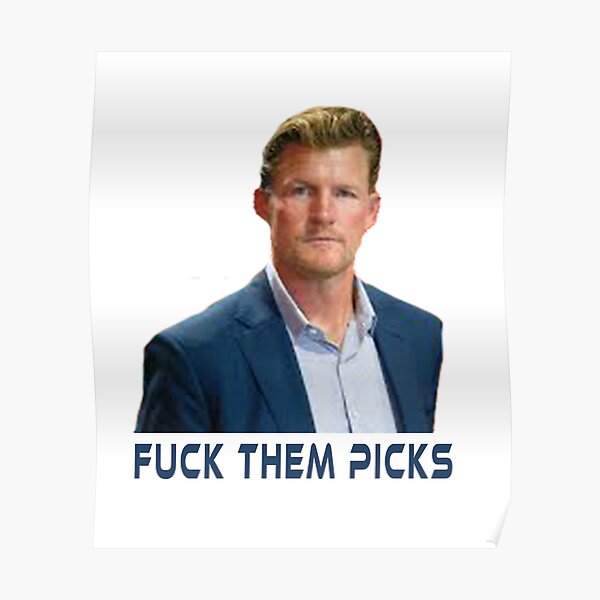 Rams GM Les Snead Wears Shirt with 'F--k Them Picks' Meme at Super