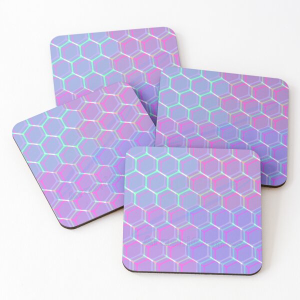 Item preview, Vaporwave Split Honeycomb  designed and sold by ArashiiGames.