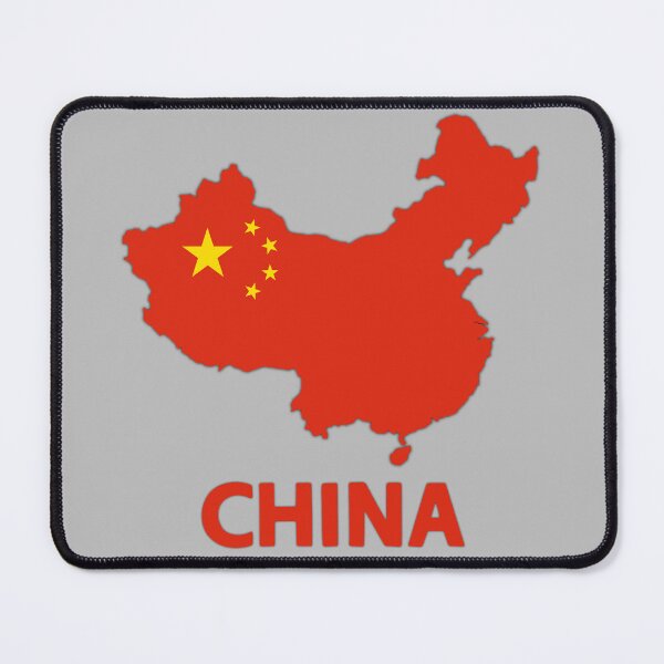 Item preview, Chinese Flag inside Map of China designed and sold by mashmosh.