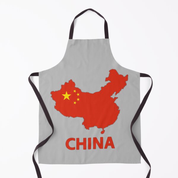 Item preview, Chinese Flag inside Map of China designed and sold by mashmosh.