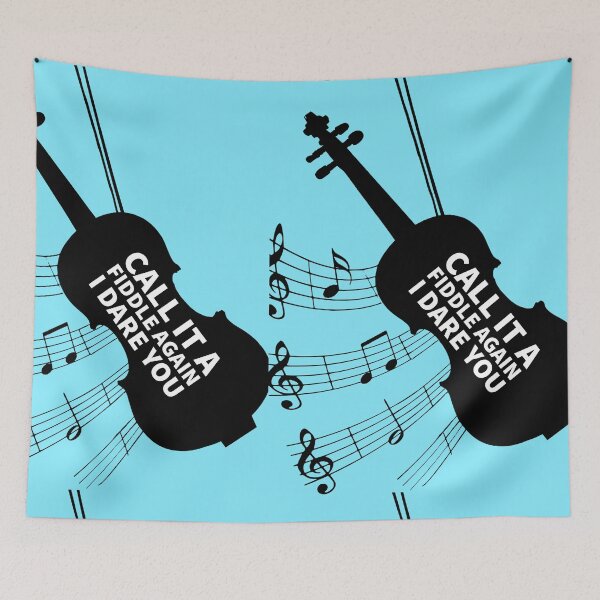 Item preview, Violin - Call it a fiddle again i dare you / Music feeds my soul for music lovers  /  love music stop cancer designed and sold by Artocity99.