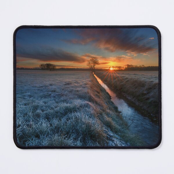 Item preview, sunrise winter landscape designed and sold by Photo-DesignArt.