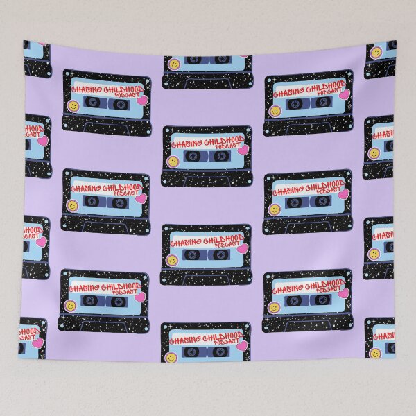 Item preview, Cassette Tape - Chasing Childhood Podcast designed and sold by Chasing Childhood.