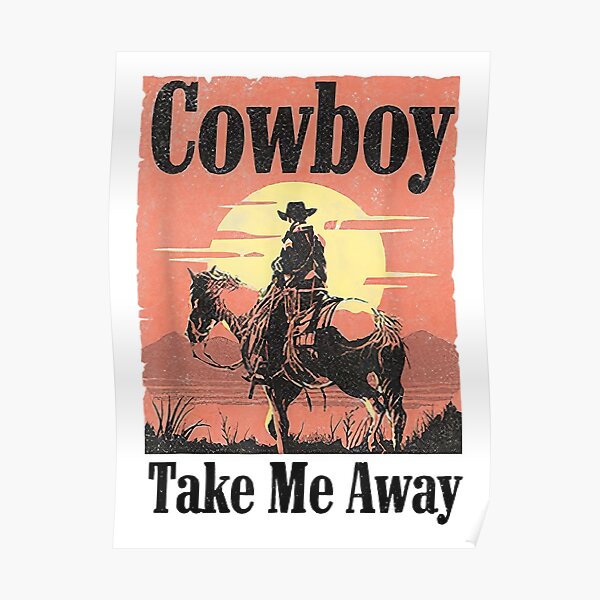 Cowboy Take Me Away Shirt Western American Western Nashville 