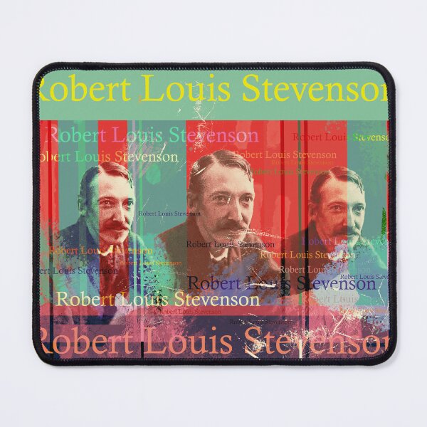 Item preview, Robert Louis Stevenson portrait designed and sold by Mauswohn.
