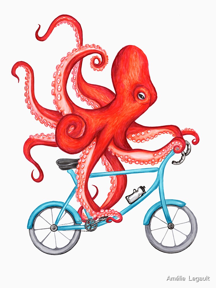 Cycling octopus by amelielegault