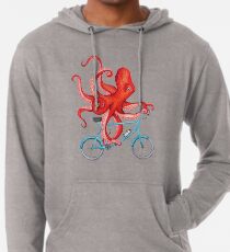 Radsport Oktopus Leichter Hoodie
