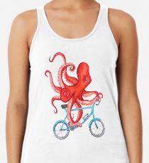 Cycling octopus Women's Tank Top