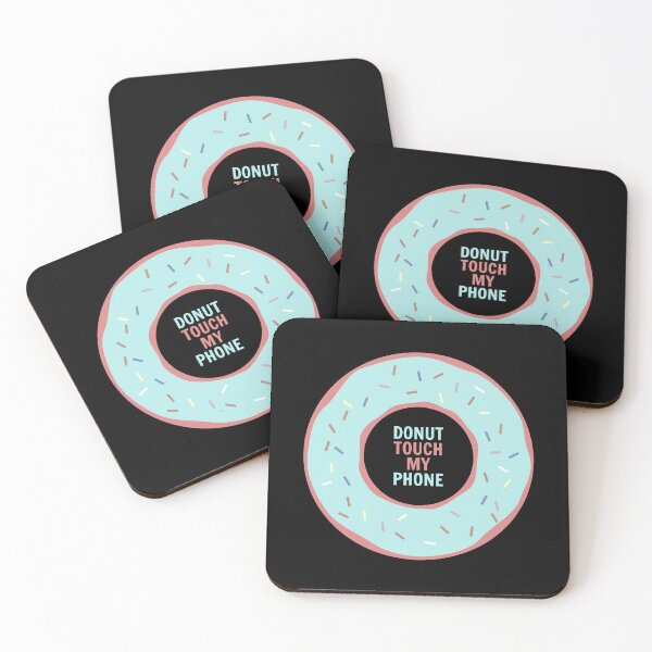 Item preview, DONUT TOUCH MY PHONE | DO NOT TOUCH MY PHONE designed and sold by simonlidesign.