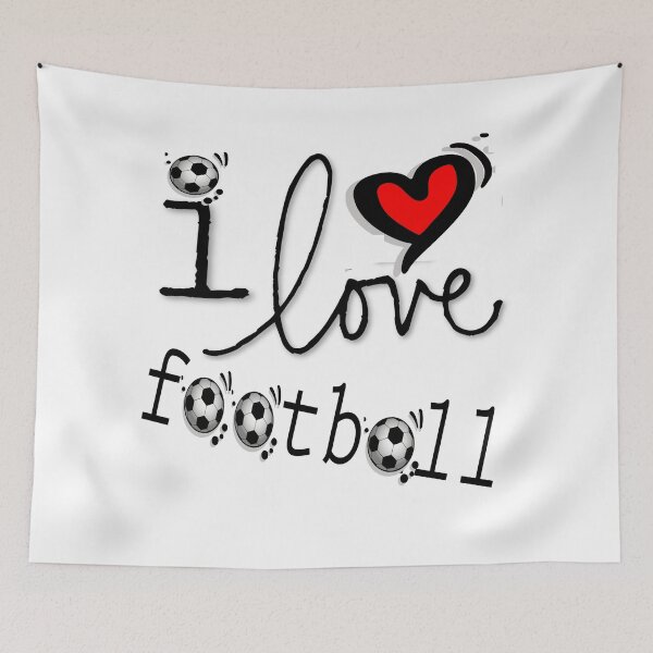Item preview, Football Wordle designed and sold by The Happiness Market .